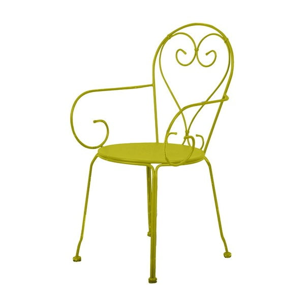 Zielone krzesło balkonowe Esschert Design Nature