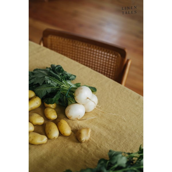 Lniany obrus 140x140 cm – Linen Tales-image-3