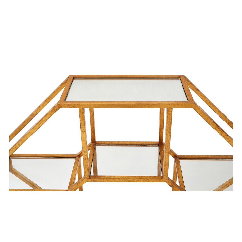Wielopoziomowa metalowa półka w naturalnym kolorze 92 cm Zariah – Premier Housewares (zdjęcie 7)