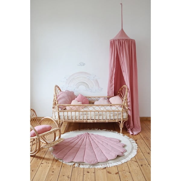 Różowy dziecięcy koc do zabawy Soft Pink – Moi Mili-image-2