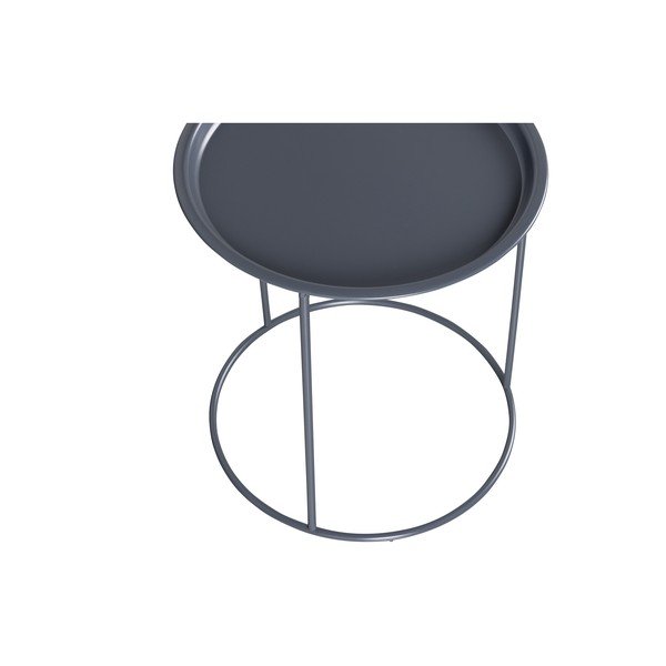 Jasnoszary stolik WOOOD Ivar, ø 40 cm-image-3