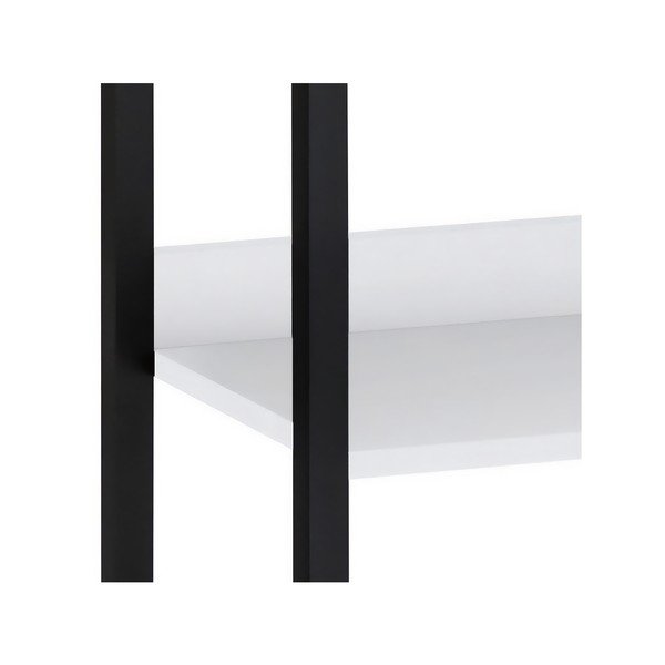 Biały regał łazienkowy 60x125 cm Chris – Støraa-image-2