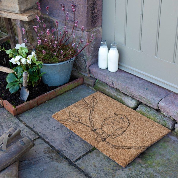 Wycieraczka z włókna kokosowego 40x60 cm Pencil Robin – Artsy Doormats-image-3