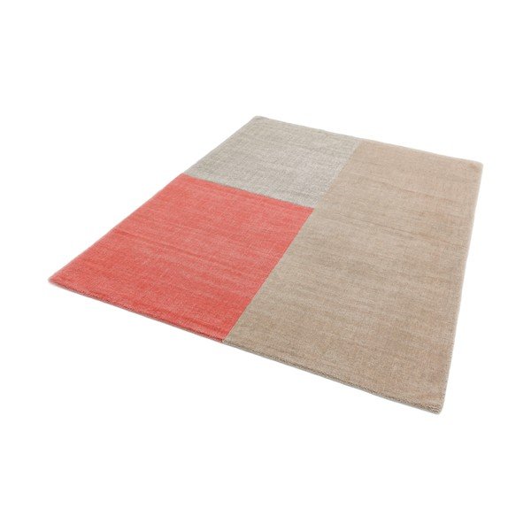 Beżowo-różowy dywan Asiatic Carpets Blox, 160x230 cm-image-1