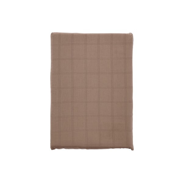 Brązowa adamaszkowa pościel jednoosobowa 140x200 cm Clear – Södahl-image-2