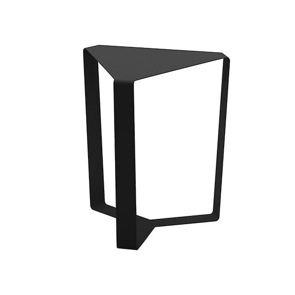Czarny stolik MEME Design Finity, wys. 40 cm