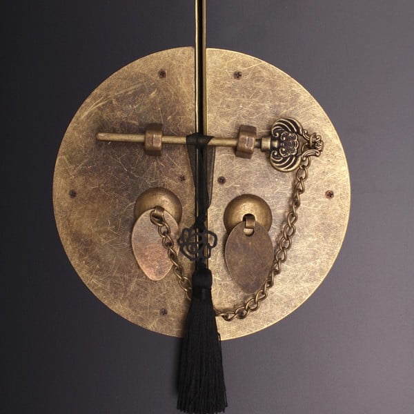 Czarna szafa 55x185 cm Oriente – Ixia-image-1