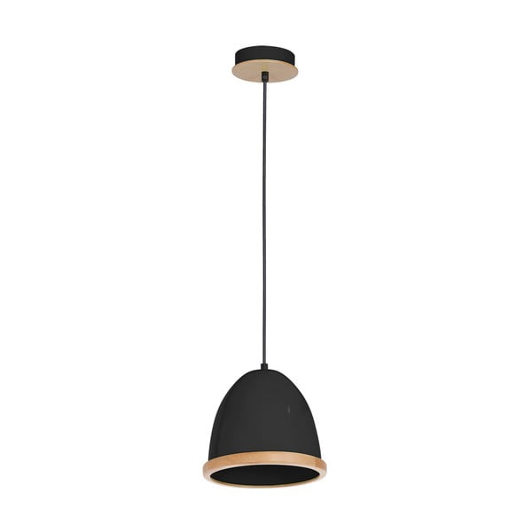 Czarna lampa sufitowa Studio Single, ⌀ 21 cm