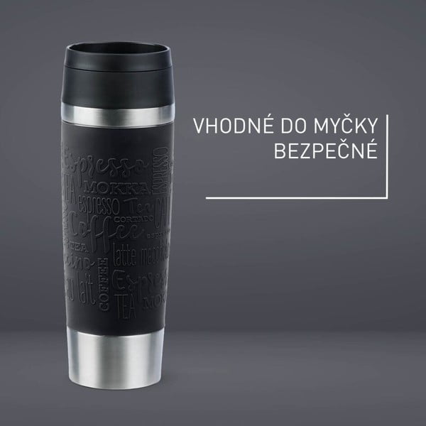 Czarny kubek podróżny 500 ml – Tefal-image-3