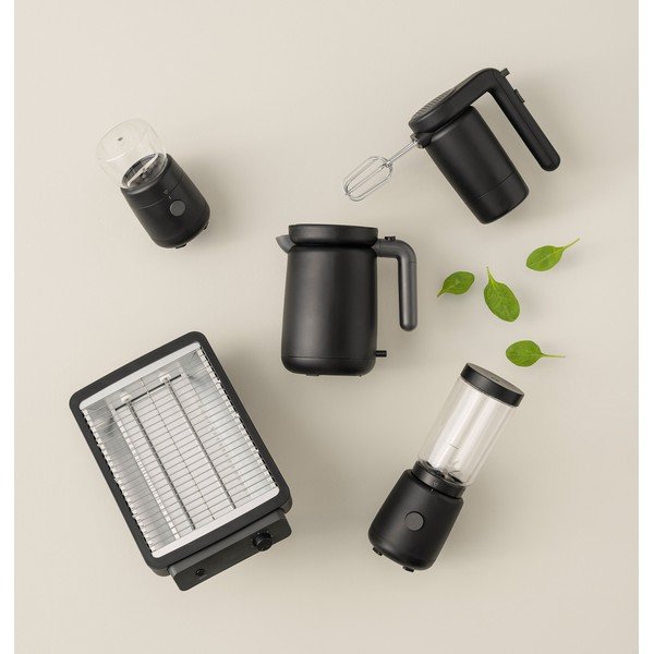 Czarny plastikowy mikser Foodie – RIG-TIG-image-1