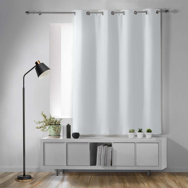 Biała zasłona zaciemniająca 135x180 cm Occult – douceur d'intérieur-image-2