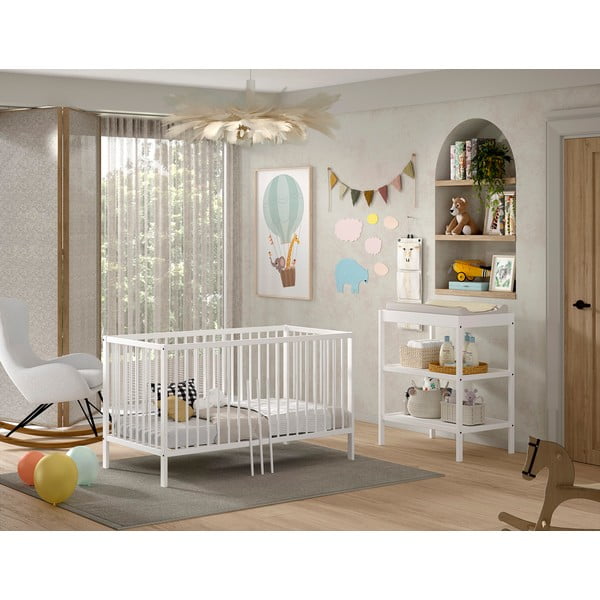 Zestaw mebli dla dzieci z litego drewna bukowego 2 szt. Dino – Vipack-image-1