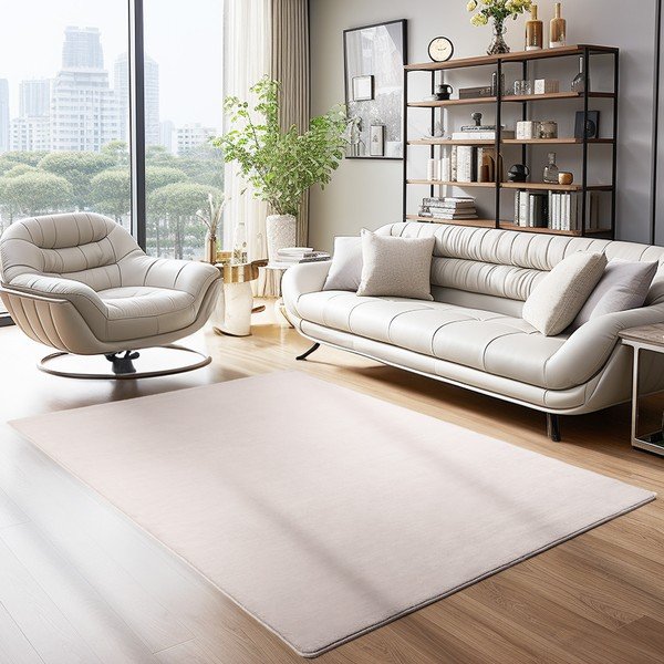 Beżowy dywan odpowiedni do prania 60x110 cm Sky – Ayyildiz Carpets-image-1