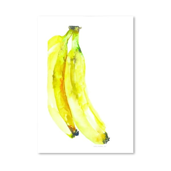 Plakat Americanflat Banana by Claudia Libenberg, 30x42 cm
