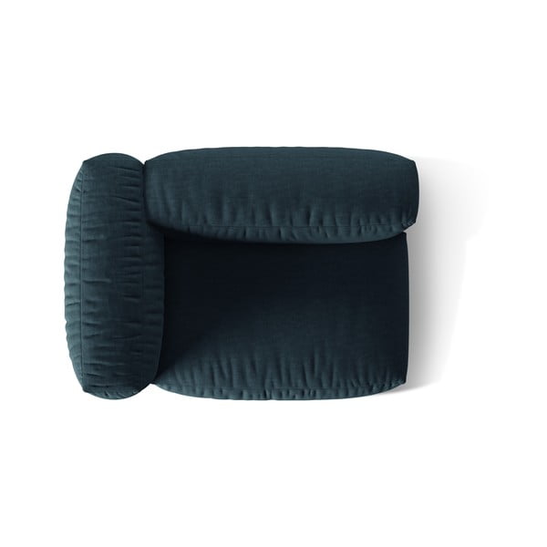 Ciemnoniebieski moduł sofy (lewostronny) Martina – Micadoni Home-image-3