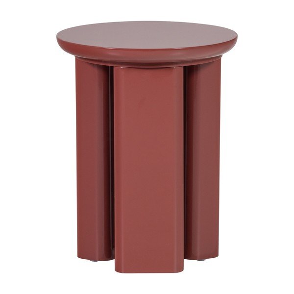 Okrągły stolik z połyskiem ø 40 cm Orivo – WOOOD-image-2