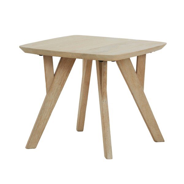 Stolik z litego drewna mango 50x50 cm Quenza – Light & Living