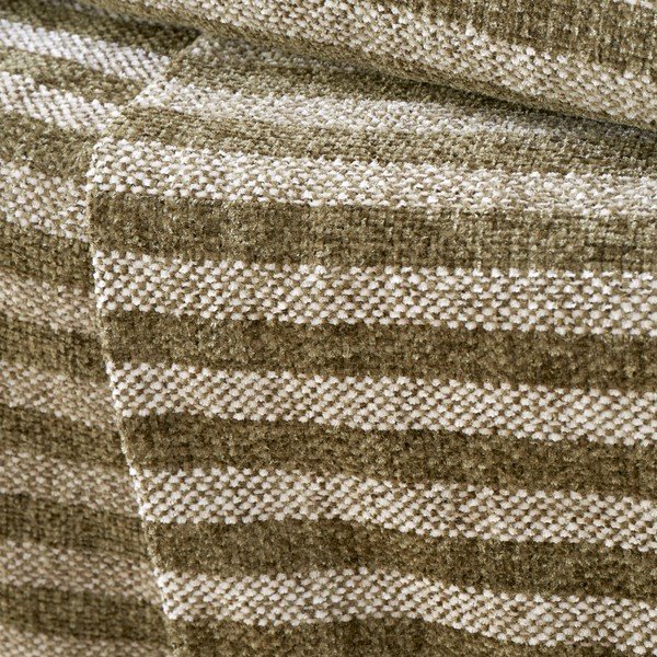 Zielony aksamitny koc 130x170 cm Stripe Chenille – Catherine Lansfield-image-2