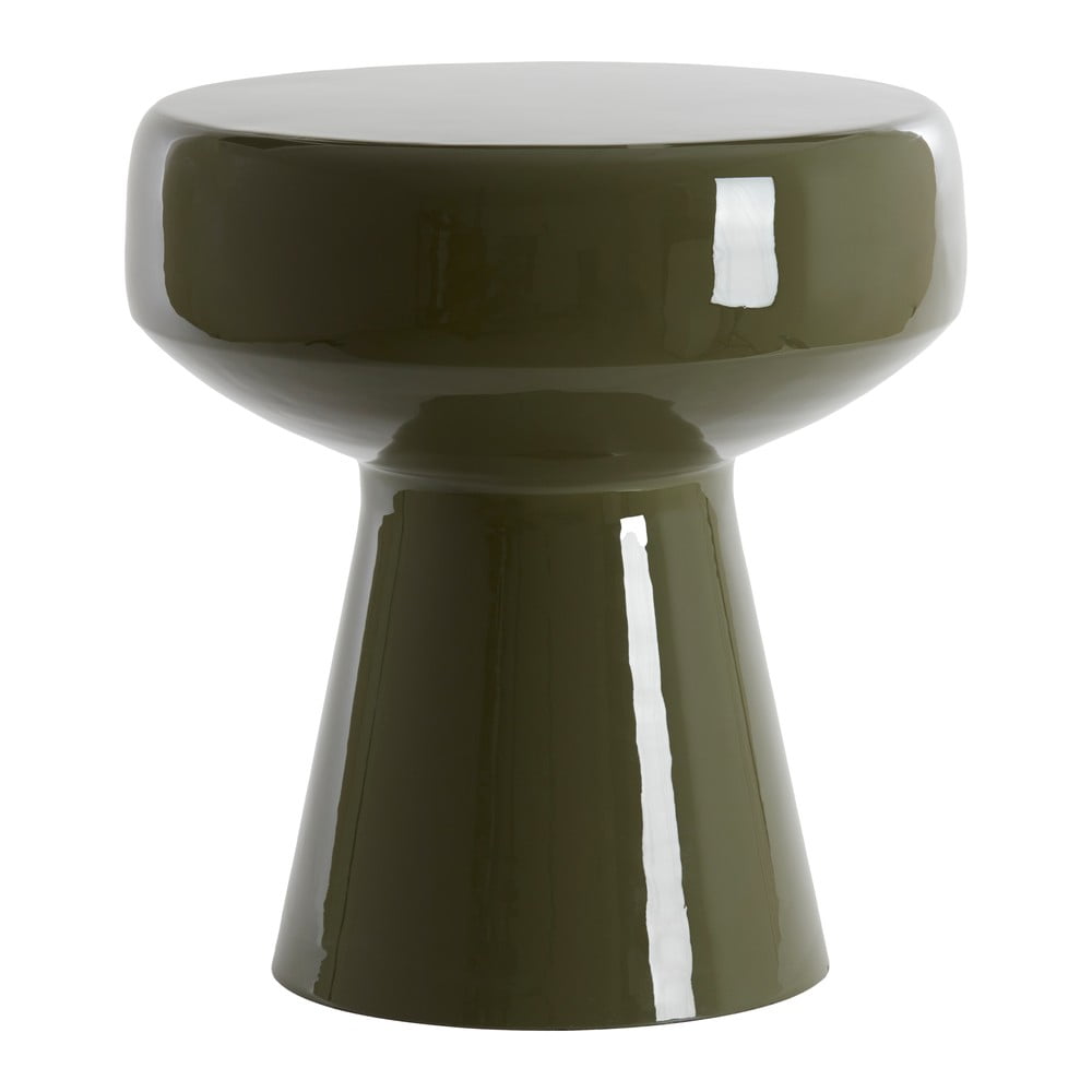 Metalowy okrągły stolik ø 38 cm Dakwa – Light & Living
