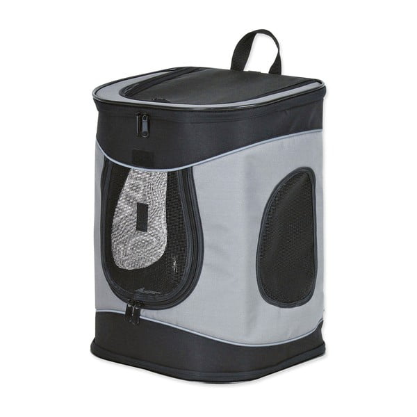 Szary plecak dla czworonoga 30x34 cm Trixie Timon – Plaček Pet Products