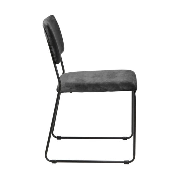 Czarne krzesło Actona Cornelia