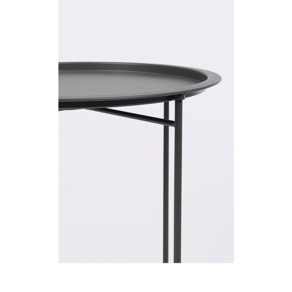 Stalowy okrągły stolik ogrodowy ø 46 cm Austin – Bizzotto-image-1