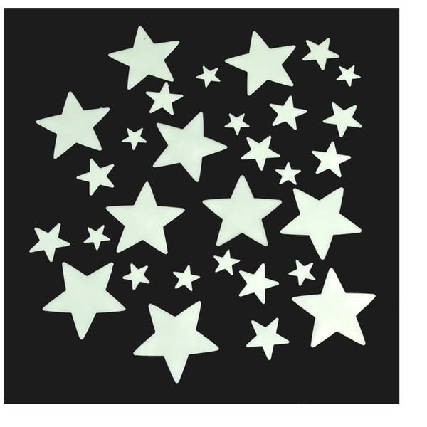 Zestaw 30 gwiazdek świecących Rex London-image-4