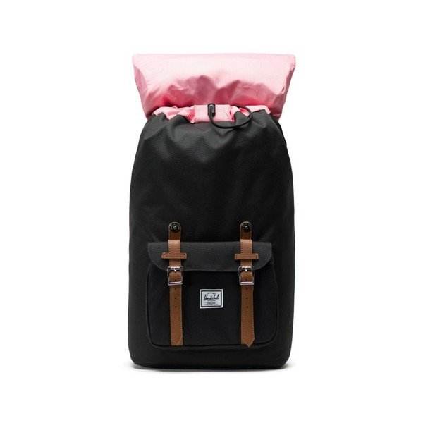 Czarny plecak Herschel Little America, 25 l-image-2