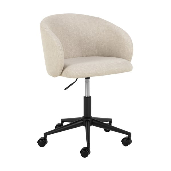 Beżowe krzesło biurowe Eleanor – Actona