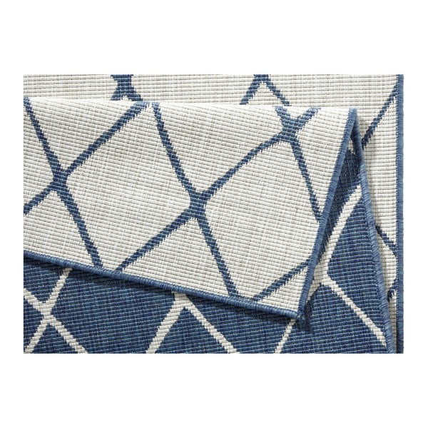Niebieski dywan dwustronny odpowiedni na zewnątrz NORTHRUGS Malaga, 120x170 cm-image-4