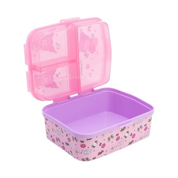 Różowy plastikowy pojemnik śniadaniowy dla dzieci Kuromi – STOR-image-2