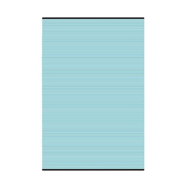 Niebiesko-biały dwustronny dywan zewnętrzny Green Decore Farah, 90x150 cm