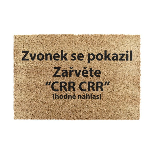 Wycieraczka z włókna kokosowego 40x60 cm Crr Crr – Artsy Doormats