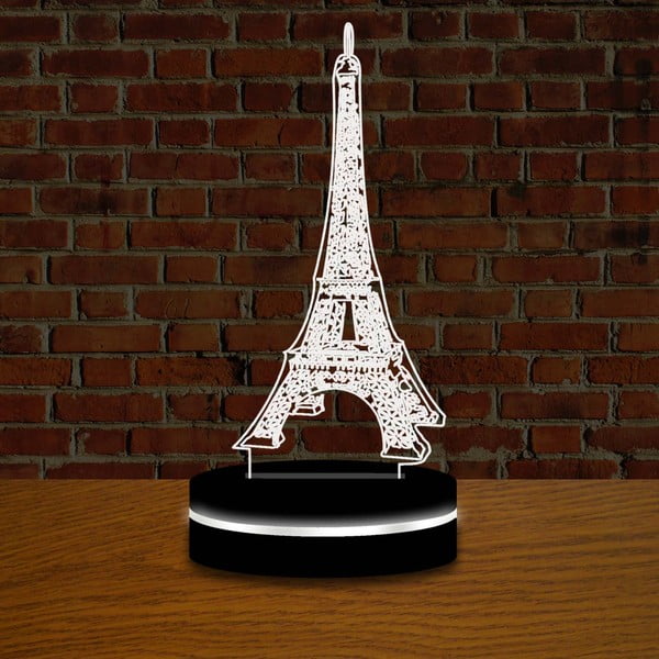 Lampka z efektem 3D Eiffelovka