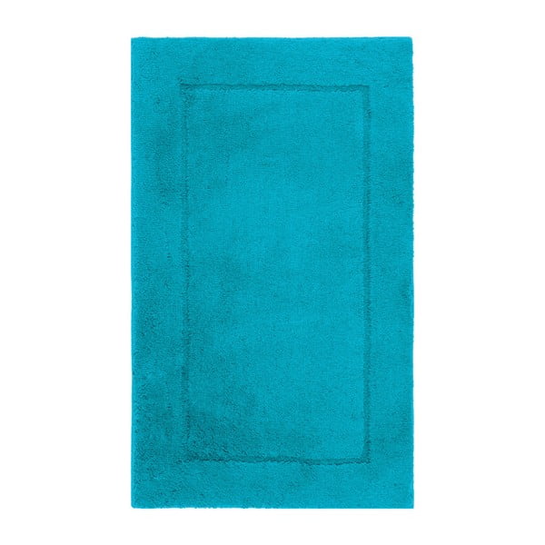 Niebieski dywanik łazienkowy Aquanova Accent, 60x100 cm