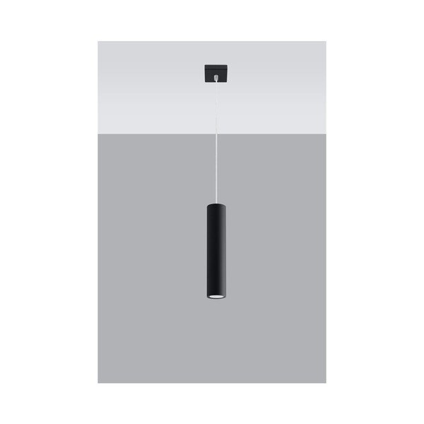 Czarna metalowa lampa wisząca Castro – Sollux-image-2