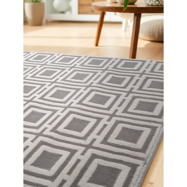 Szaro-kremowy chodnik 80x240 cm Perles Howlite – Elle Decoration-image-3