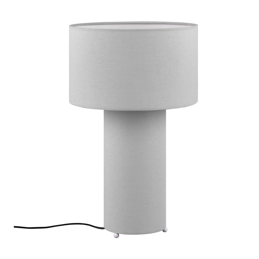 Jasnoszara lampa stołowa (wys. 40 cm) Bale – Trio