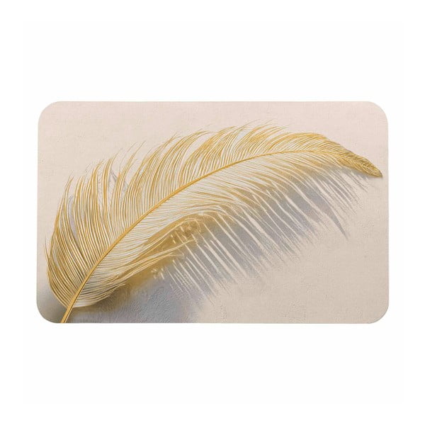 Jasnobrązowy dywanik łazienkowy 50x80 cm Angelica – douceur d'intérieur