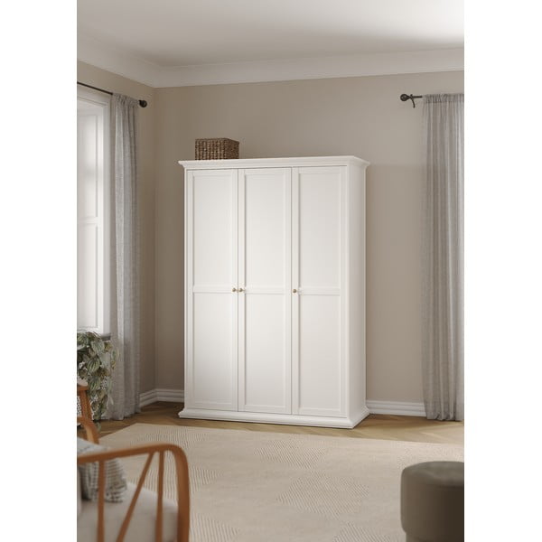 Biała szafa 139x201 cm Paris – Tvilum-image-1