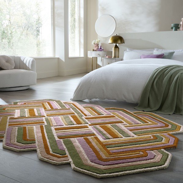 Wełniany dywan tkany ręcznie 160x230 cm Lattice Shaped  – Flair Rugs-image-1