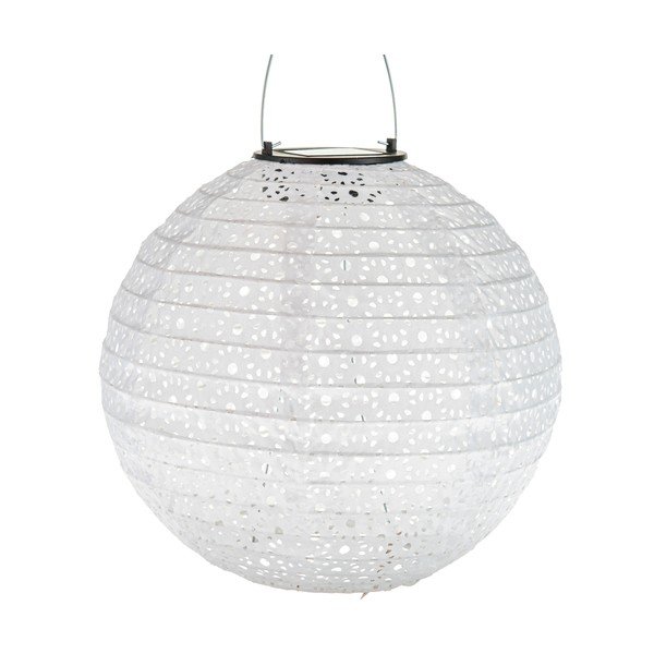 Lampa zewnętrzna wisząca LED solarna ø 25 cm Luce – Dakls