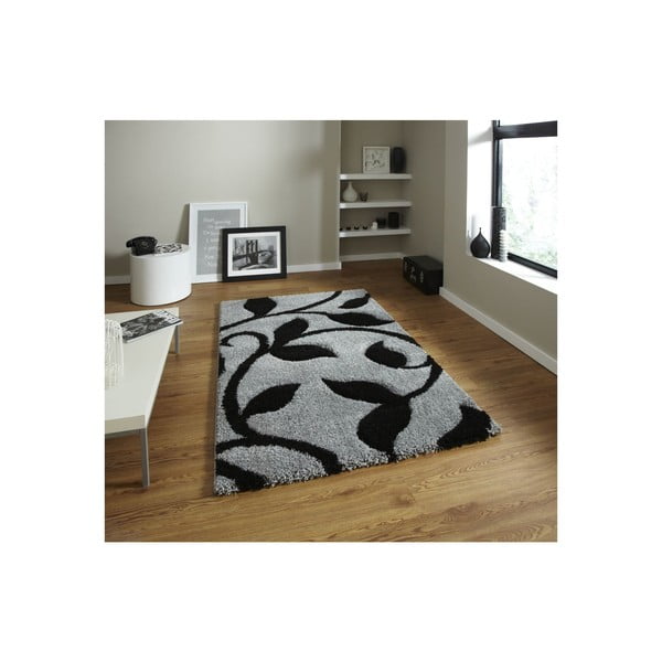 Dywan Think Rugs Fashion Grey Black, 120x170 cm-image-1