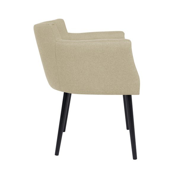 Beżowe krzesło z podłokietnikami Windsor & Co Sofas Gemini-image-1