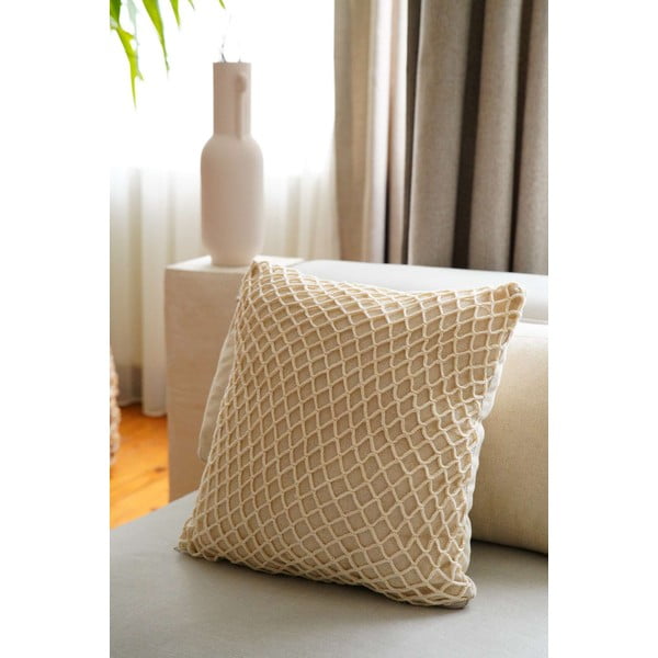 Bawełniana poszewka na poduszkę 43x43 cm Net – Mioli Decor