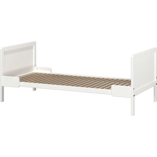 Białe łóżeczko z litego drewna 70x140 cm Alkmaar – Germania-image-2