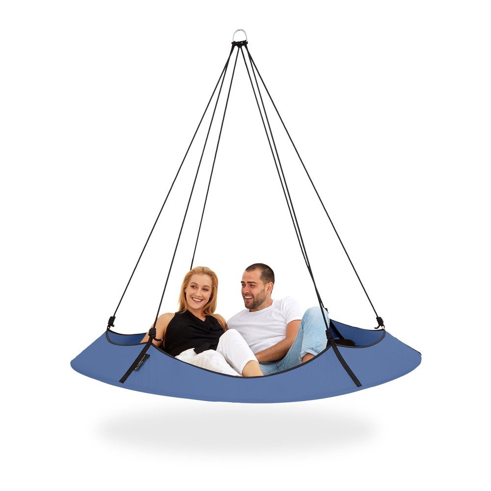 Niebieska huśtawka ogrodowa –  Hangout Pod (zdjęcie 3)