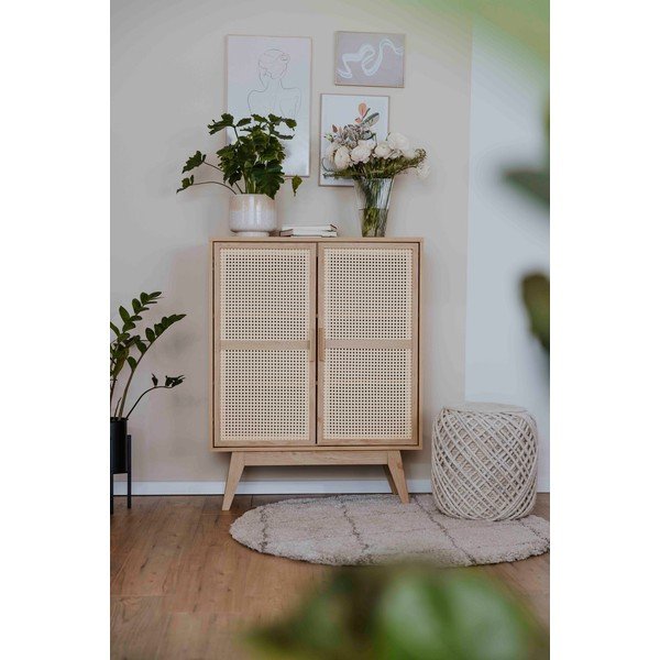 Szafka w dekorze dębu 87x110 cm Bridget – Støraa-image-1