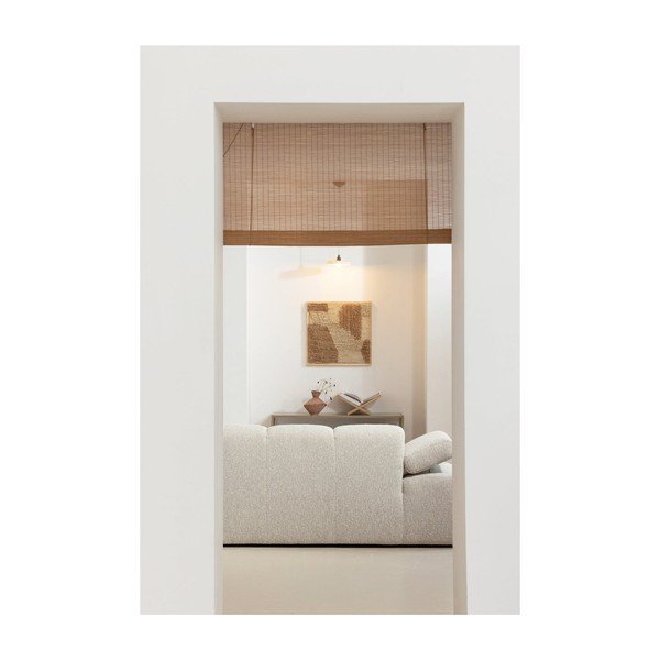 Szarobrązowa metalowa szafka pod TV 120x40x35 cm Teun – WOOOD-image-3