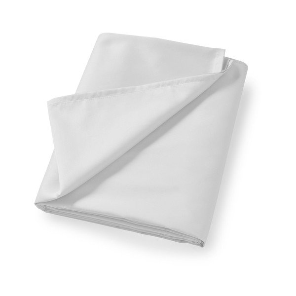 Jasnoszare prześcieradło z satyny bawełnianej 230x260 cm Cotton Sateen – Bianca